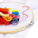 Robin Embroidery Kit – Beginner DIY Craft, 8 inch (4 Pack) - Image 8