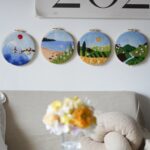 Autumn Needle Felting Picture Kit DIY Craft Gift with Everything to Make, Easy for Beginner, Mother's Day Gift - 20cm 8 Inch - Image 8