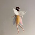 Gift for Mother's Day Fairy Needle Felting Kit - Mom and Kid with Video Instruction Height 6 and 4 inch - Image 4