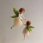 Fairy Mom and Kid Needle Felting Kits for Beginners, Video Instruction - Gift for Mom, Friends - Friendly for Beginner - Height 6inch - Image 3