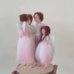 Pre-made 3 Size Felt Skeleton Tiny Felt Body Frames to Make Fairies, Mummies, Gnomes, Aliens for Needle Felting Kits Mother's Day Present - Image 6