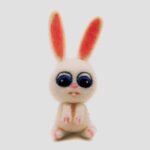 Rabbit Needle Felting Kit for Beginners, DIY Craft