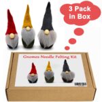 Gnomes Felting Kit for Beginners Christmas Gift, Wedding Gift, Home Decor Needle Felting Supplies Include Everything to Make - Image 10