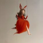 Swing Fox Elf Needle Felting Kit for Beginners, Video and Paper Instruction, Fairy Needle Felting Supplies Gift for Mom - Image 2