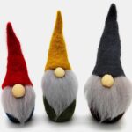 3 Pack Gnomes Needle Felting Kits for Beginners DIY Mother's Day Present