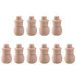 10 Pack Dolls Wooden Peg Figures Wood Craft Kit - Image 4