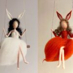 Fox Elf Needle Felting Kits for Mother's Day Present