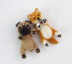 Puppy Needle Felting Kits for Mother's Day Gift, Include Everything to Make Craft Kit Height 4 inch