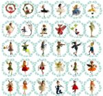 2-10 Pack Pre-made Tiny Felt Body Frames 3 Size For Fairies, Mummies, Gnomes, Aliens, Ballerinas - Image 10