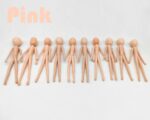 10 Pack Pre-made Needle Felted Body 6" for Fairies, Mummies, Gnomes, Aliens Easy to Make Needle Felting Kits Mother's Day Present - Image 2