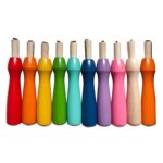 10 Pack Colorful Felting Needles Holder for Needle Felting Kits Needle Crafts