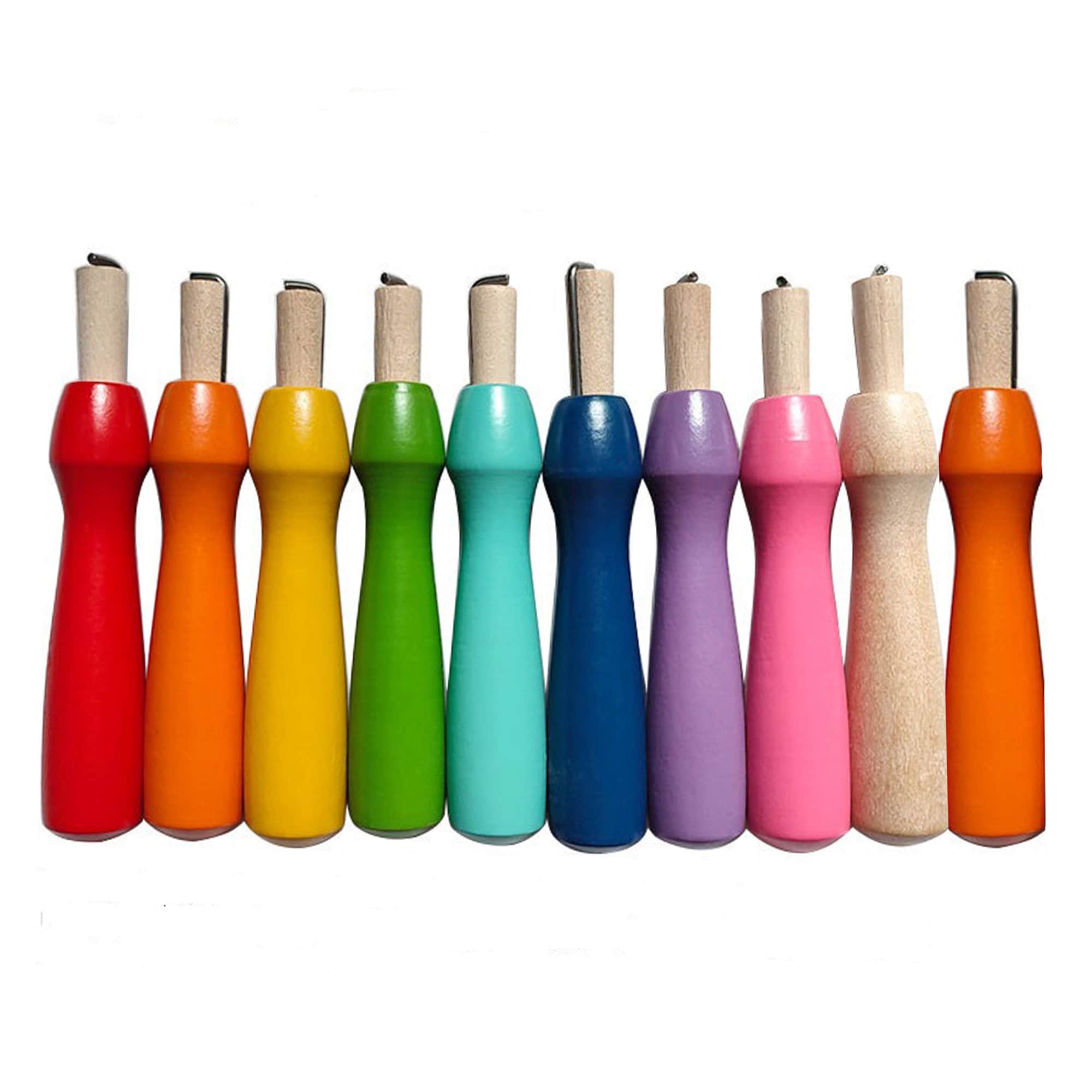 il_fullxfull.4927998993_mk4n.jpg 10 Pack Colorful Felting Needles Holder for Needle Felting Kits Needle Crafts - Image 1