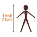 10 Pack Pre-made Needle Felted Body 6" for Fairies, Mummies, Gnomes, Aliens Easy to Make Needle Felting Kits Mother's Day Present - Image 5