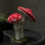 Blue and Red Mushroom Fairy Needle Felting Kits Gift for Mom Easy for Beginners - Image 3