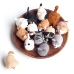 Needle Felting Kit, Dog and Cat Craft, Merino Wool DIY - Image 4