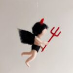 Monster Elf Needle Felting Kit, Beginner Wool Craft with Video - Image 2