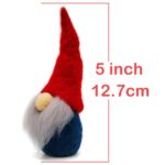 Little Bearded Woodland Gnome Needle Felted Gnome Made to Order Handmade Craft for Christmas - Image 9
