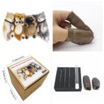 3 Pack Gnome Needle Felting Kit for Beginners, Craft Supplies - Image 10