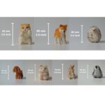 7 Animal Option Needle Felting Kits Craft Christmas Gift for Mom, Grandma, Kids - Image 5
