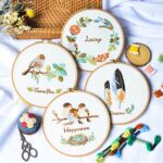 Embroidery Starter Kit: Random Patterns, English Instructions (No Hoop) - Image 6