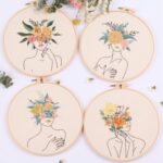 Embroidery Starter Kit: Random Patterns, English Instructions (No Hoop) - Image 8