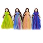 Fairy Queen Needle Felting Kit, 8 inch, DIY Mobile Decor - Image 3