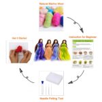 Fairy Queen Needle Felting Kit, 8 inch, DIY Mobile Decor - Image 4