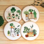 Embroidery Starter Kit: Random Patterns, English Instructions (No Hoop) - Image 7