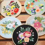 Embroidery Starter Kit: Random Patterns, English Instructions (No Hoop) - Image 5
