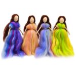 Fairy Queen Needle Felting Kit, 8 inch, DIY Mobile Decor