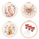 Beauty Embroidery Kit for Beginners - Include Everything to Make It - 8 inch Diameter - Image 7