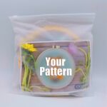 Succulent Punch Needle Kit Mother's Day Gift Craft for Starter Punch Needle Tool Threader Fabric Embroidery Hoop Yarn Embroidery Kit - Image 4