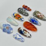 3D Freestyle With Flower Press On Nails, Handmade Spring False Nails, Unique Nail Design for Birthday Party Holiday,Vacation , Gift for Her - Image 4