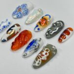 3D Freestyle With Flower Press On Nails, Handmade Spring False Nails, Unique Nail Design for Birthday Party Holiday,Vacation , Gift for Her - Image 5