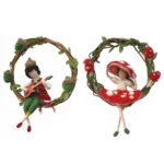 Fairy Needle Felting Kit on Rattan, DIY Craft for Beginners