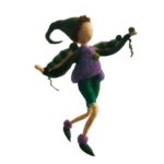 Needle Felting Elf Kit, 6" DIY Craft with Instructions - Image 4