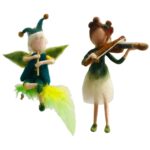 Musician Elf Needle Felting Kit for Beginners, DIY Craft