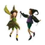 Needle Felting Elf Kit, 6" DIY Craft with Instructions