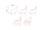 Forest animals SVG Bundle. Laser cut file for Glowforge. Nature, Mountains - Image 5