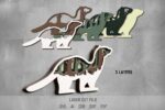 Animals SVG Bundle. Laser cut file for Glowforge. Nature, Forest, Birds - Image 2