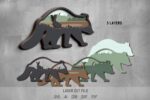 Animals SVG Bundle. Laser cut file for Glowforge. Nature, Forest, Birds - Image 3