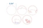 Forest animals SVG Bundle. Laser cut file for Glowforge. Nature, Lynx, Bear - Image 5