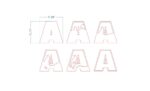Nature Alphabet SVG. Laser cut file for Glowforge. Forest animals, mountains - Image 5