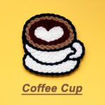2 Pieces Coffee Coasters Punch Needle Starter Kits Christmas Craft Gifts for Mom - Image 5
