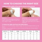 Springtime - 3D Flowers Medium Almond Press on nails, Handmade Floral False Nails for Holiday, Vacation, Birthday, Prom Nails. Gift for Her - Image 6