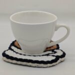 2 Pieces Coffee Coasters Punch Needle Starter Kits Christmas Craft Gifts for Mom - Image 3