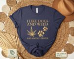 I Like Dogs And Weed Sweatshirt,Funny Weed Shirt,Weed Smoker Hoodie,Marijuana Shirt,Cannabis Shirt,Dog Lovers Weed Smoker,Dog Owner 420 Gift - Image 3