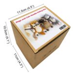 4 Animal Needle Felting Kits for Starters Craft Kit Gift for Mom, Grandma, Kids - Image 6
