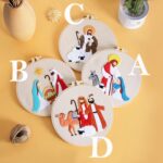 Nativity Embroidery Kit for Beginner - Hoop Art Including Everything to Make, Female Gift - Image 2