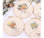 Floral About Love Pattern Embroidery Kit for Beginner - Include Everything to Make It - Image 5